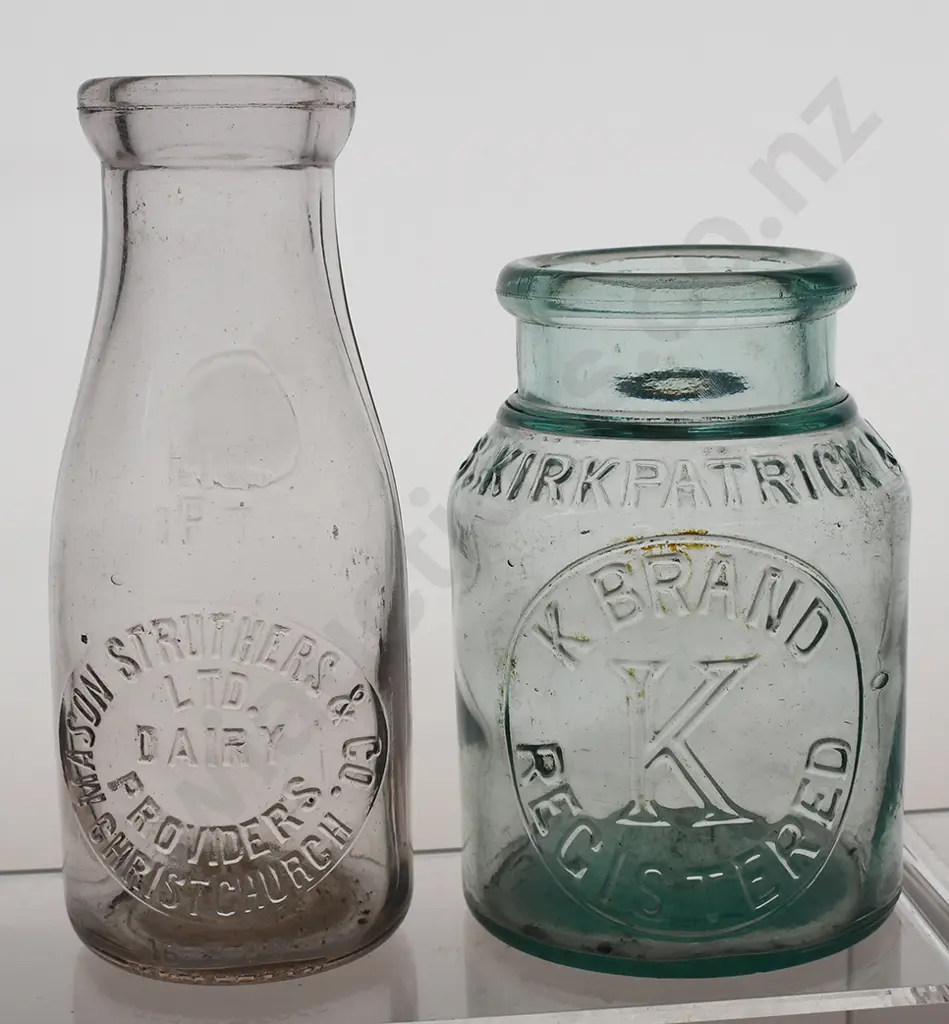 MASON STRUTHERS CHRISTCHURCH MILK, K BRAND JAM Image 1++