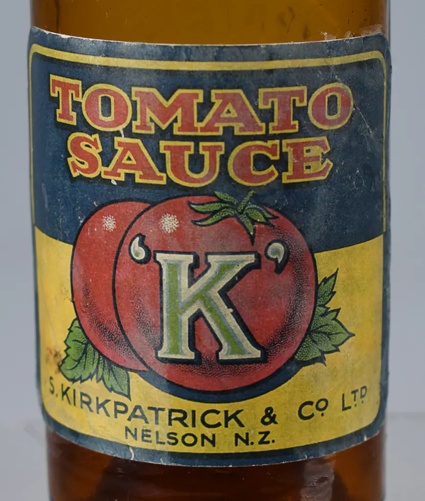 KIRKPATRICK NELSON LABELLED TOMATO SAUCE Image 1++