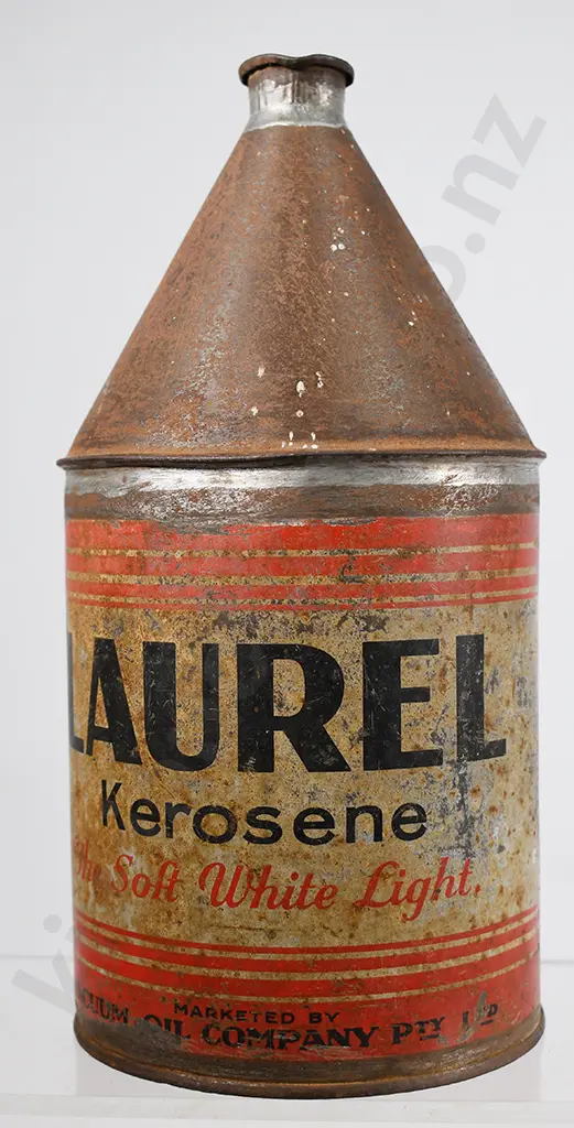 LAUREL KEROSENE, VACUUM OIL COMPANY TINS Image 1++