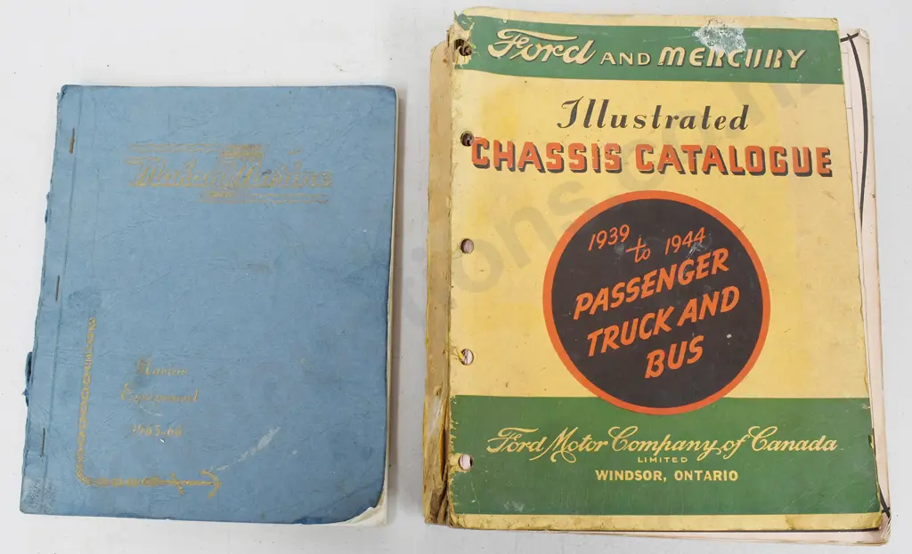 MAHAN MARINE CHRISTCHURCH, FORD & MERCURY CATALOGUES Image 1++