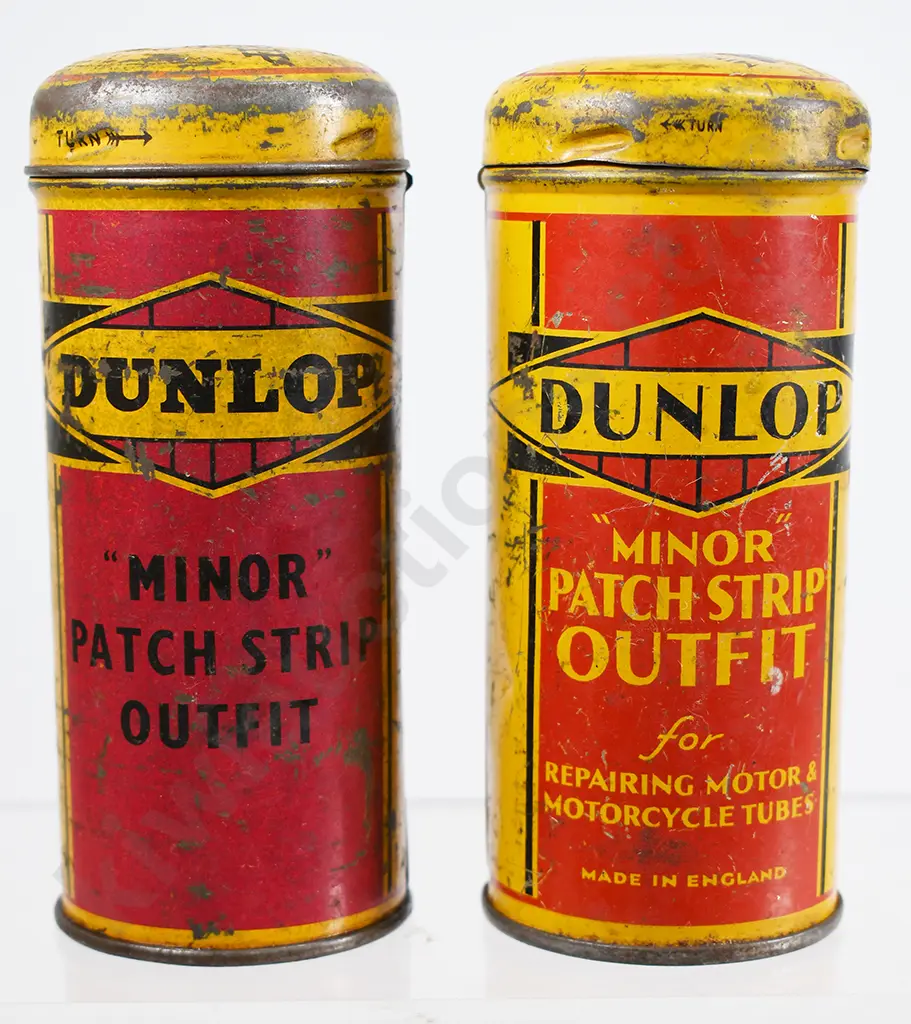 DUNLOP REPAIR TINS, BOTTLE OPENERS Image 1++