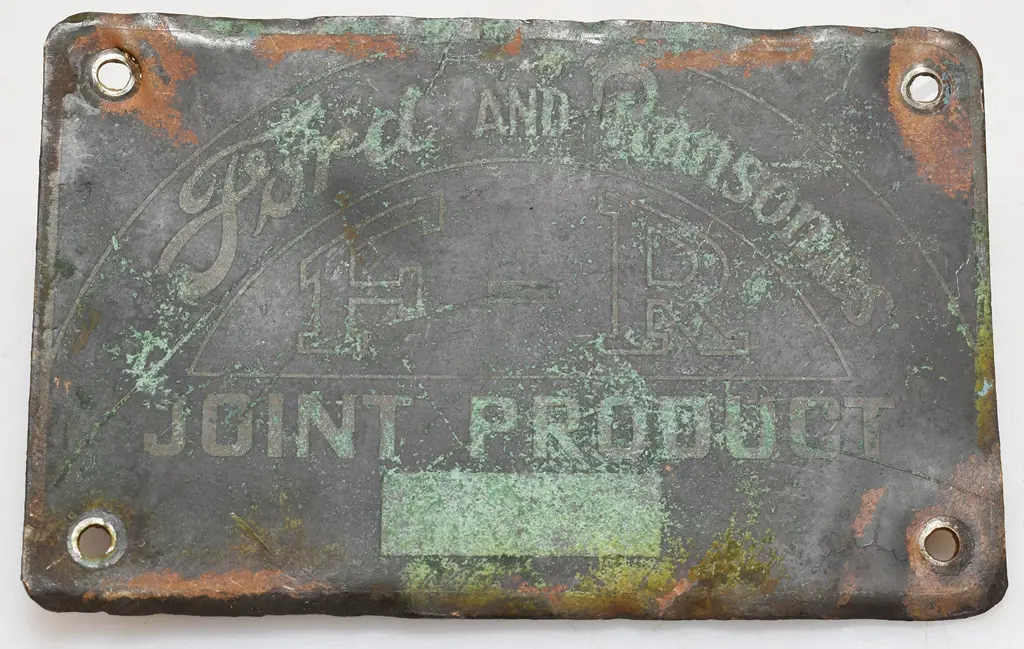 BRASS MAKERS PLATES Image 1++
