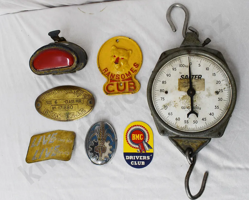 ASSORTED BADGES, EMBLEMS, SCALES Image 1++