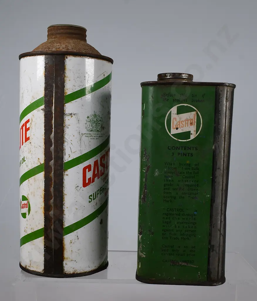 CASTROL OIL TINS Image 1++