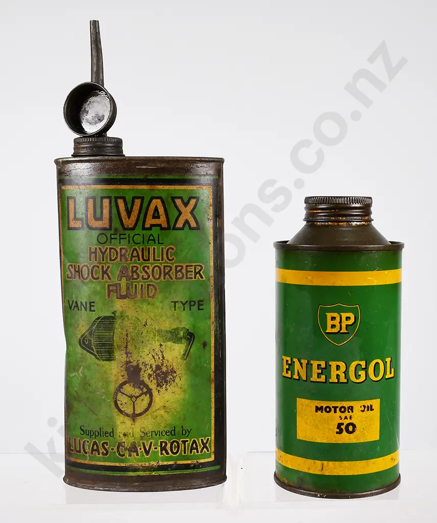 LUVAX & BP ENERGOL TINS Image 1++
