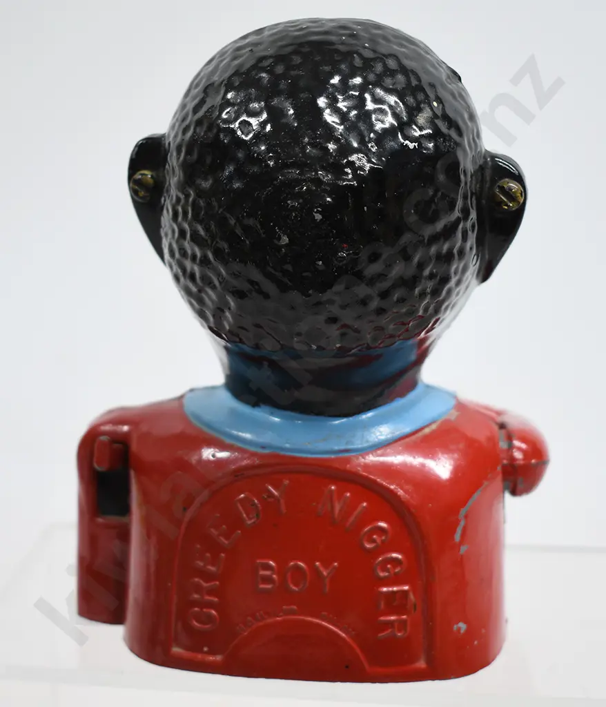 ORIGINAL GREEDY N****R BOY MONEY BANK Image 1++