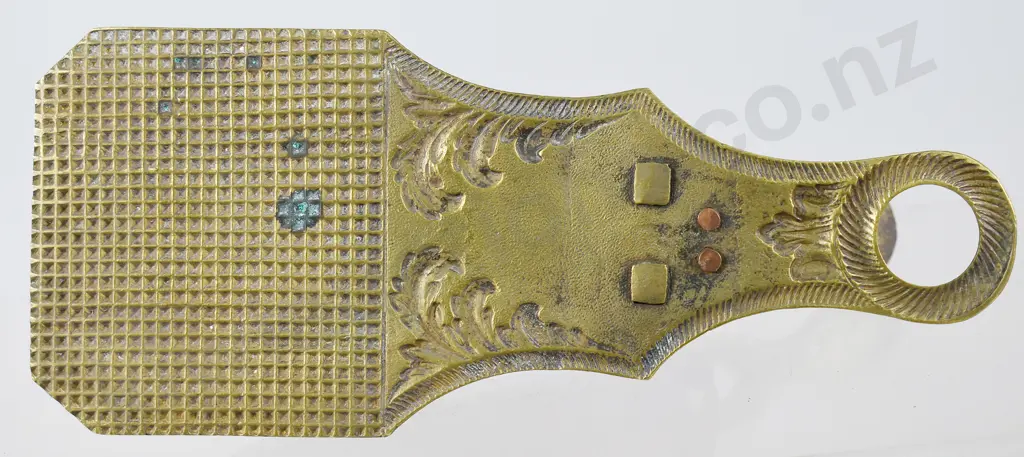 MERRY PHIPSON BRASS LETTER CLIP CLAMP, 1843 Image 1++