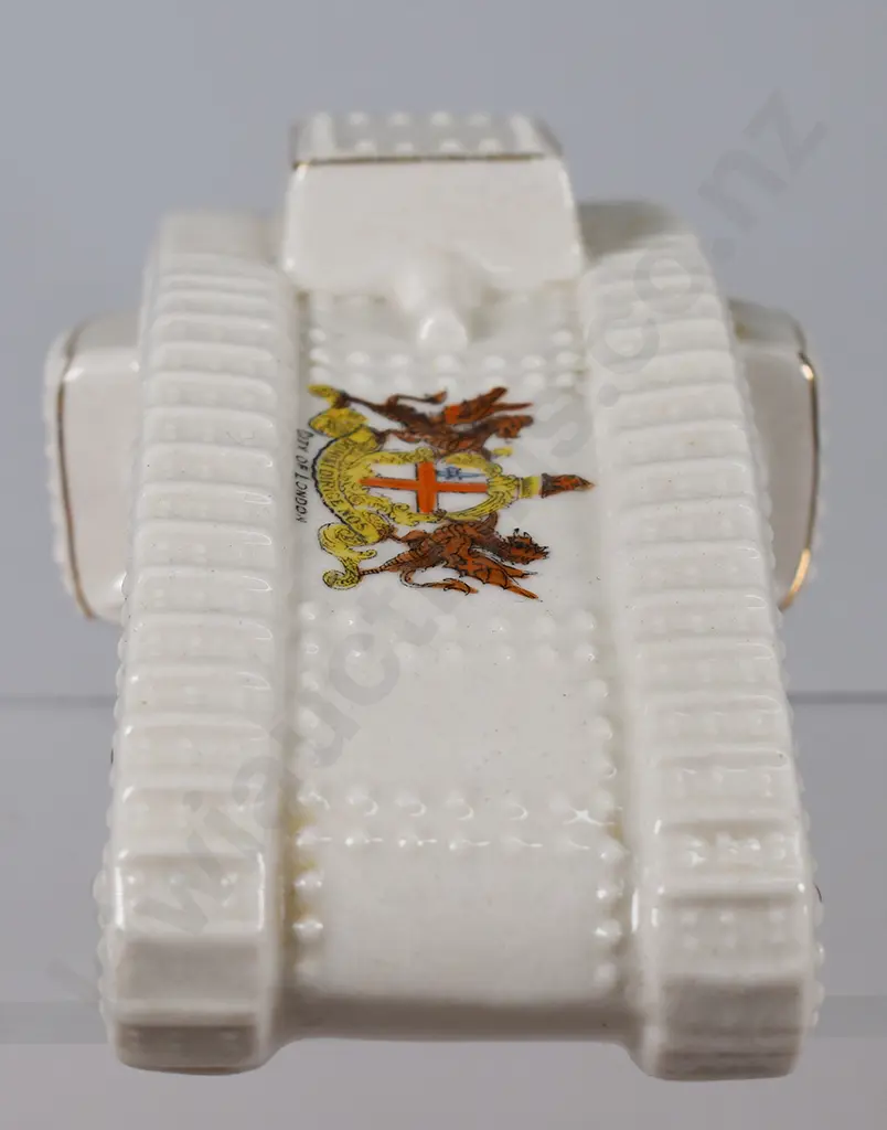 CRESTED WARE TANK & WARSHIP Image 1++