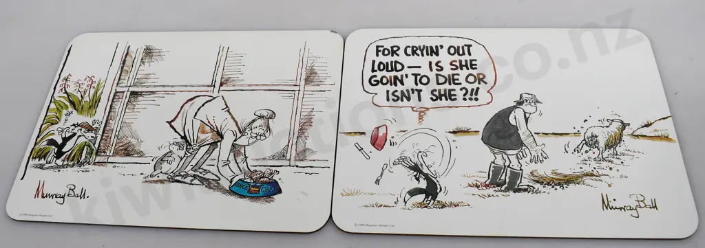 FOOTROT FLATS BOXED 6 PLACE MATS Image 1++