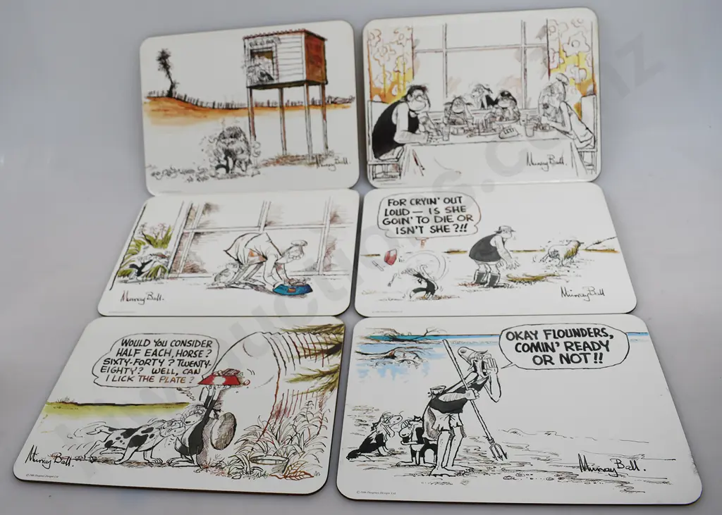 FOOTROT FLATS BOXED 6 PLACE MATS Image 1++