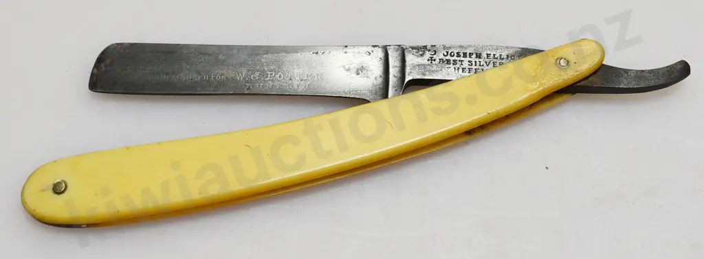 ADVERTISING CUT THROAT RAZOR DUNEDIN Image 1++