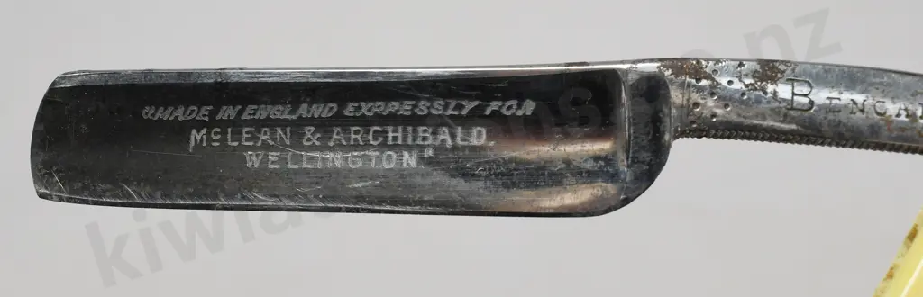 ADVERTISING CUT THROAT RAZOR WELLINGTON Image 1++