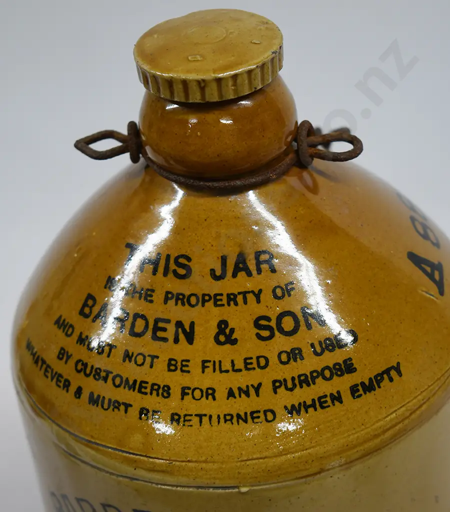BARDEN 1931 STONE JAR Image 1++