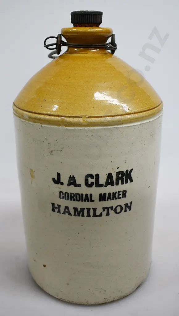 CLARK HAMILTON STONE JAR Image 1++