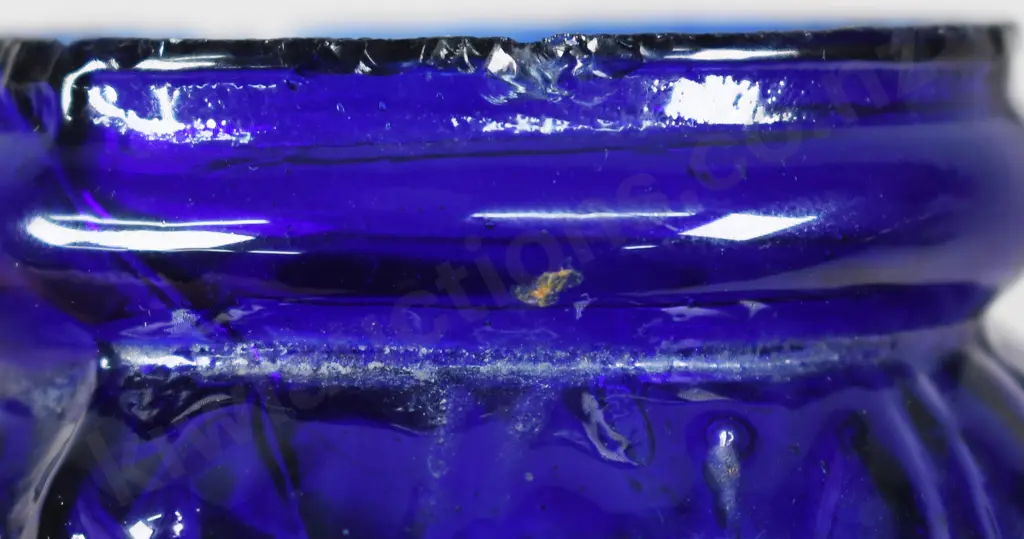 CHRISTMAS FAIRY LIGHT, COBALT BLUE GRAPE PATTERN Image 1++