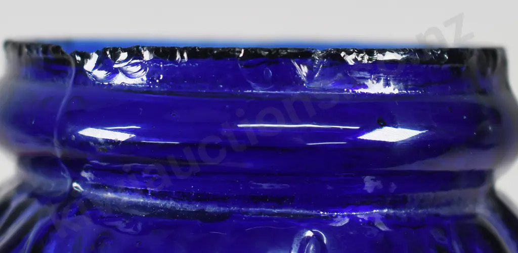 CHRISTMAS FAIRY LIGHT, COBALT BLUE GRAPE PATTERN Image 1++