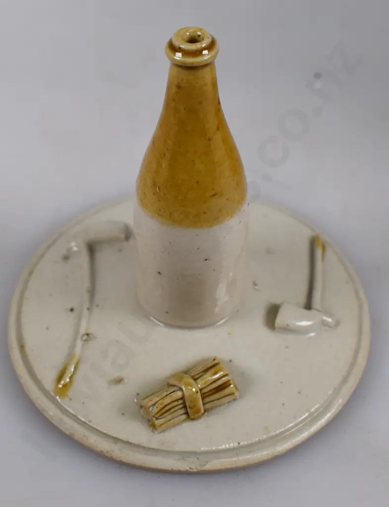 BYETT GLOUCESTER TOBACCO JAR 1879 Image 1++