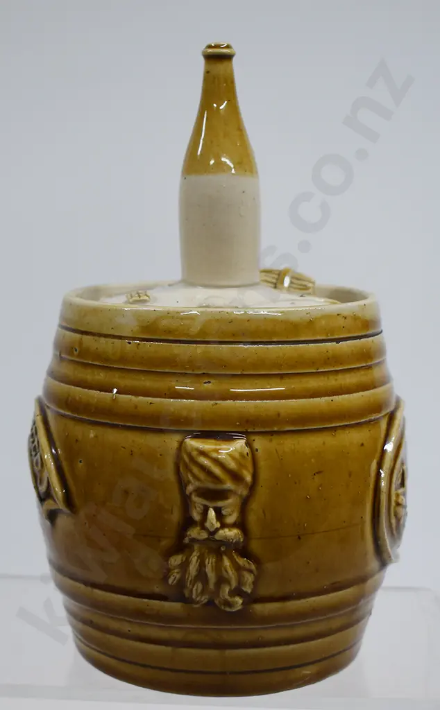 BYETT GLOUCESTER TOBACCO JAR 1879 Image 1++