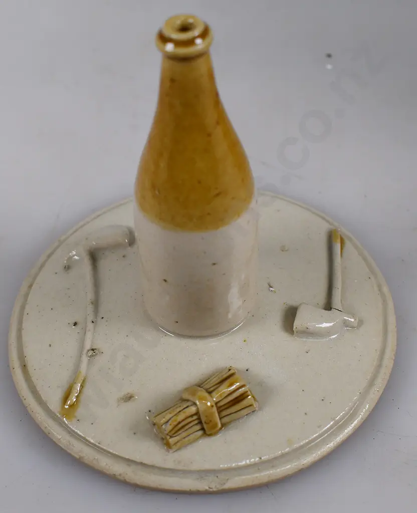 BYETT GLOUCESTER TOBACCO JAR 1879 Image 1++