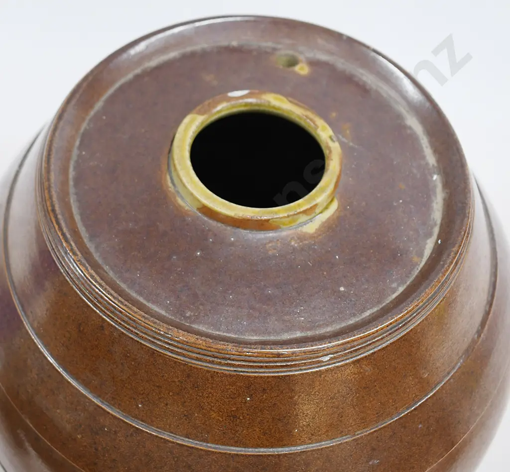 EARLY STONEWARE SPIRITS BARREL Image 1++
