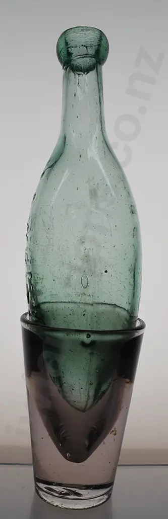 2 PONTILLED DRINKING GLASSES Image 1++