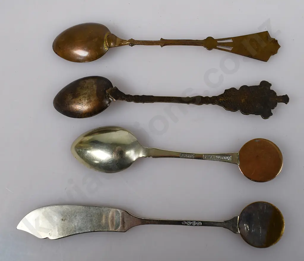 NEW ZEALAND EXHIBITION ENAMEL SPOONS Image 1++