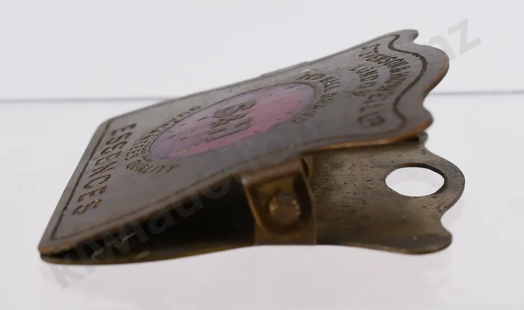 STEVENSON & HOWELL LTD LONDON ESSENCES PAPER HOLDER CLIP Image 1++