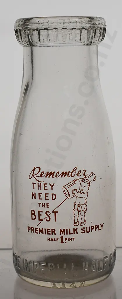 PREMIER MILK SUPPLY IMPERIAL HALF PINT Image 1++