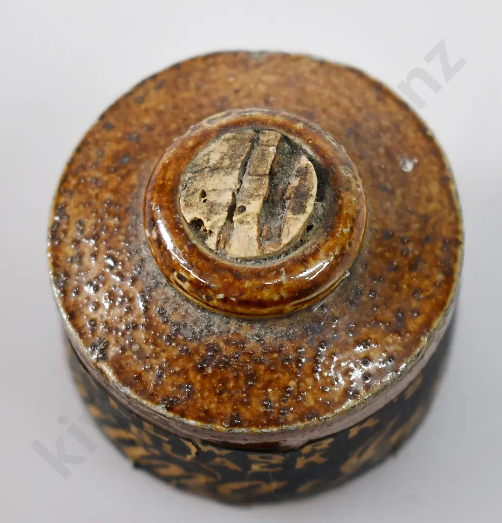 LABELED STONEWARE PENNY INKS Image 1++