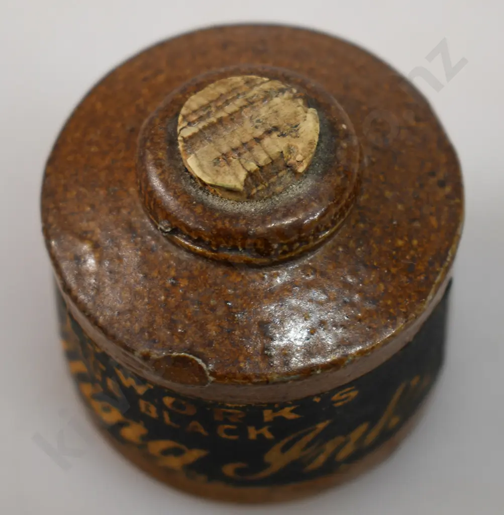 LABELED STONEWARE PENNY INKS Image 1++