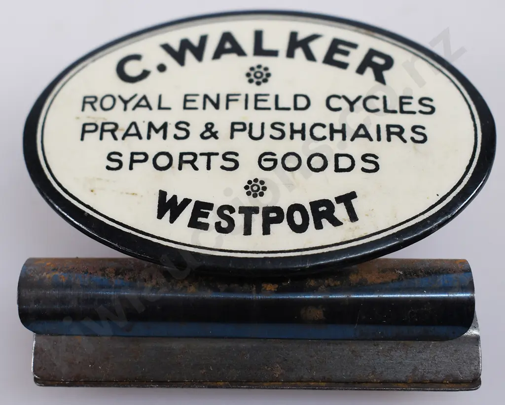WALKER WESTPORT ADVERTISING PAPER CLIP CLAMP Image 1++