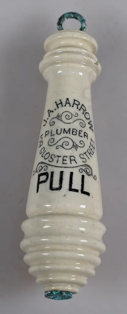 HARROW PLUMBER GLOSTER STREET (CHRISTCHURCH) TOILET PULL Image 1++