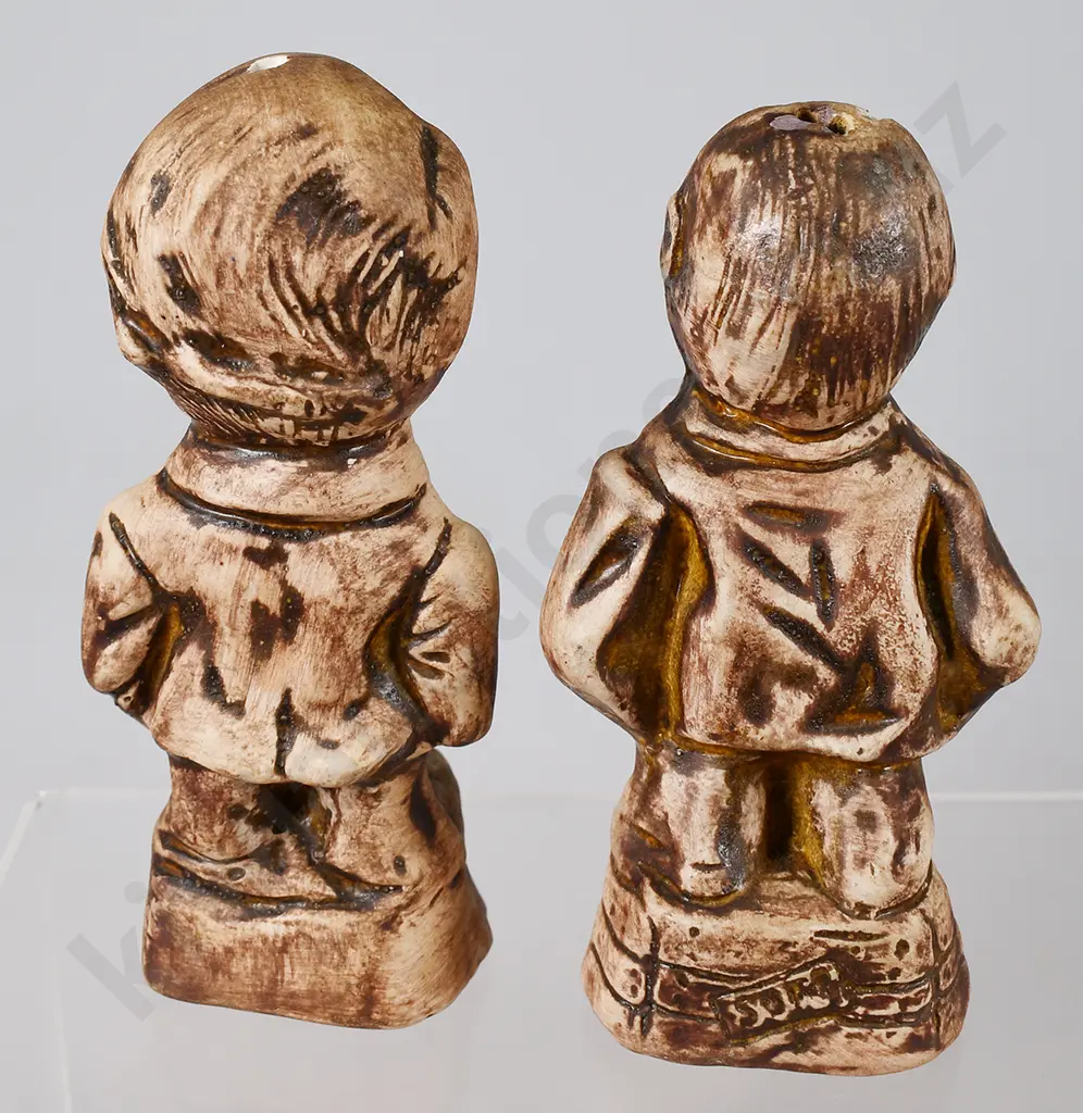 ROWLING, MULDOON POTTERY SALT & PEPPERS Image 1++