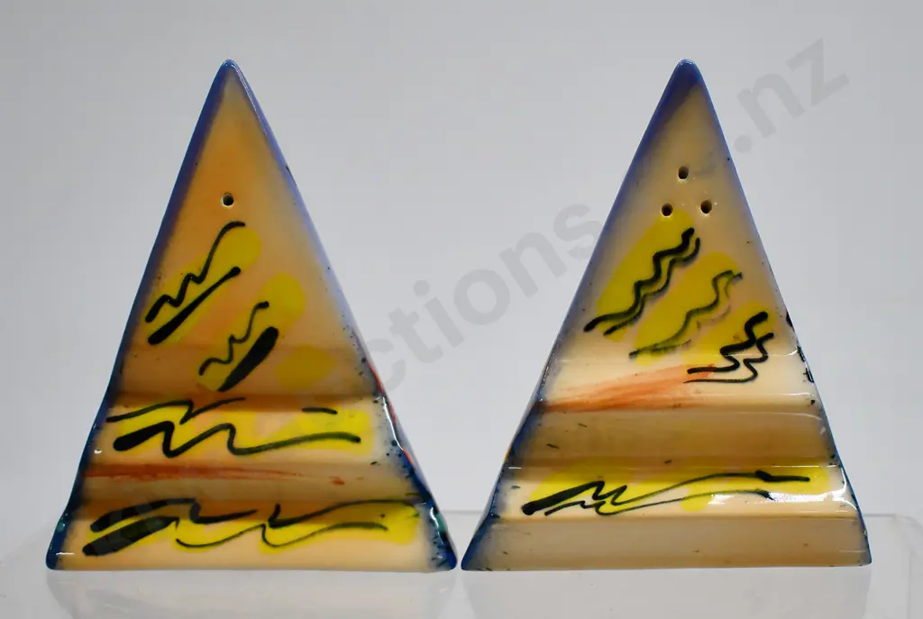 BRENDAN ADAMS POTTERY SALT & PEPPERS Image 1++