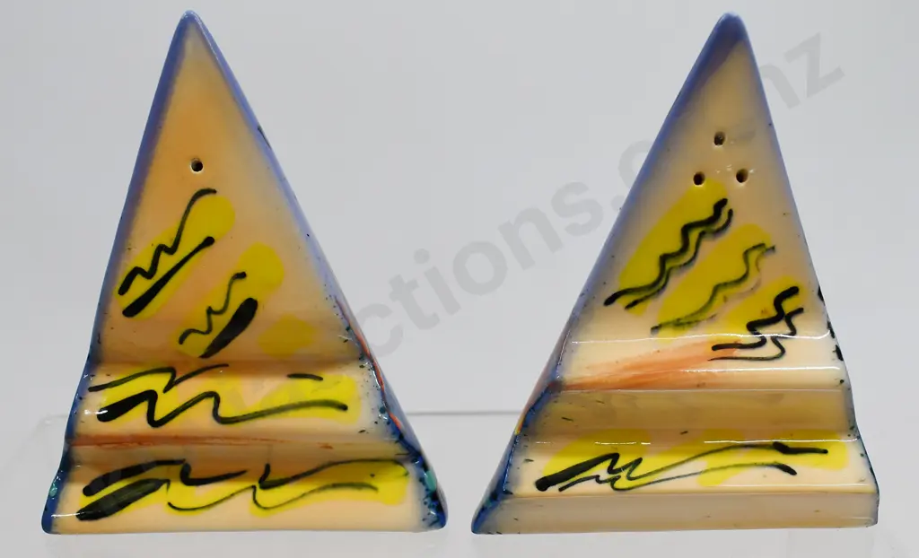 BRENDAN ADAMS POTTERY SALT & PEPPERS Image 1++