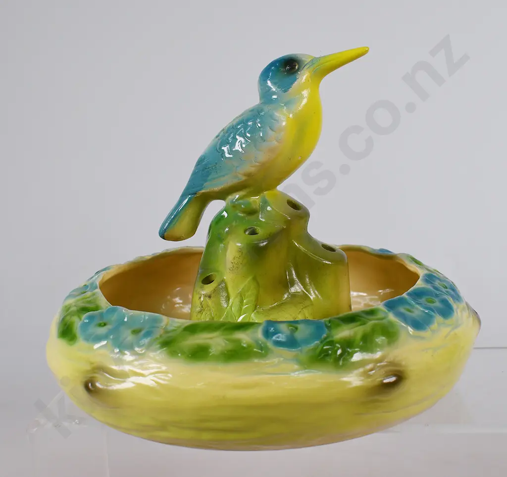 CROWN LYNN KINGFISHER & BOWL Image 1++