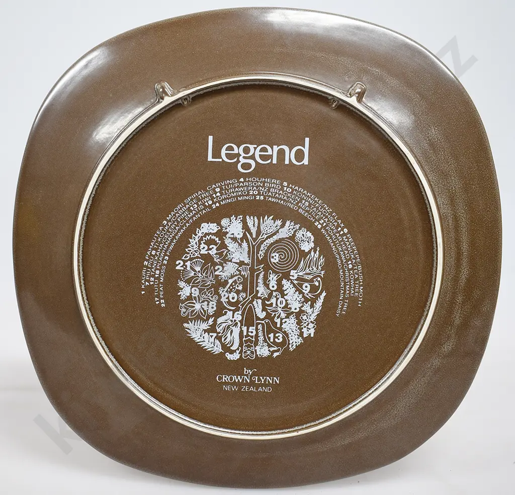 CROWN LYNN LEGEND PLATE Image 1++