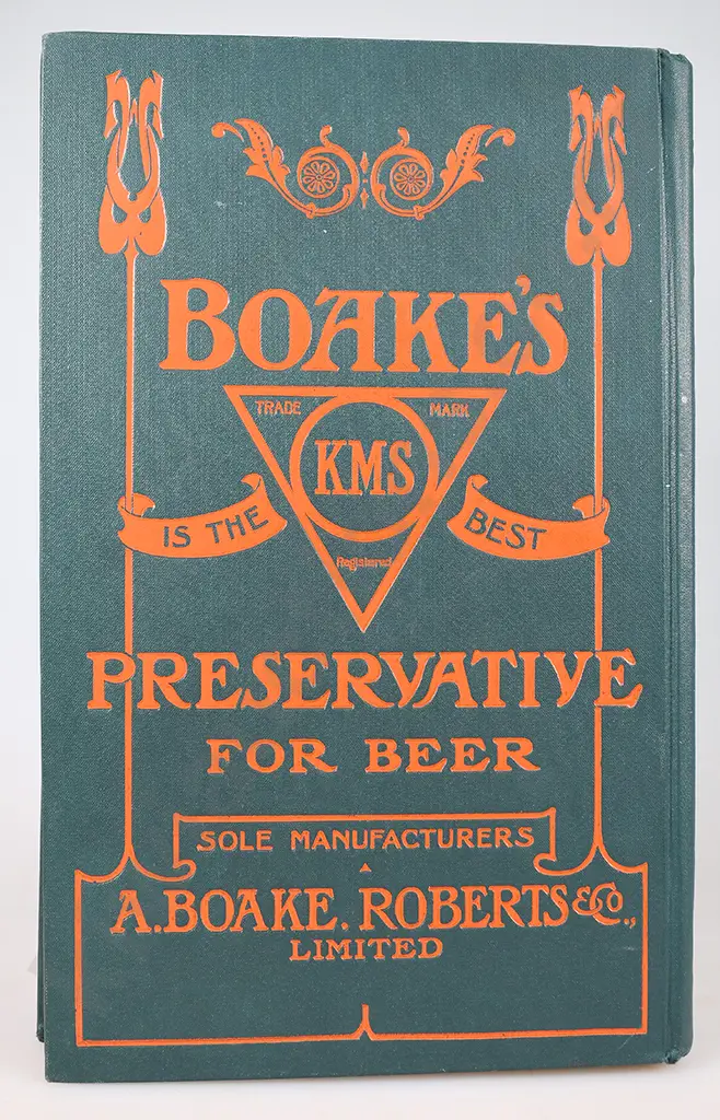 DIARY FOR THE BREWING ROOM, 1929 BOOK Image 1++
