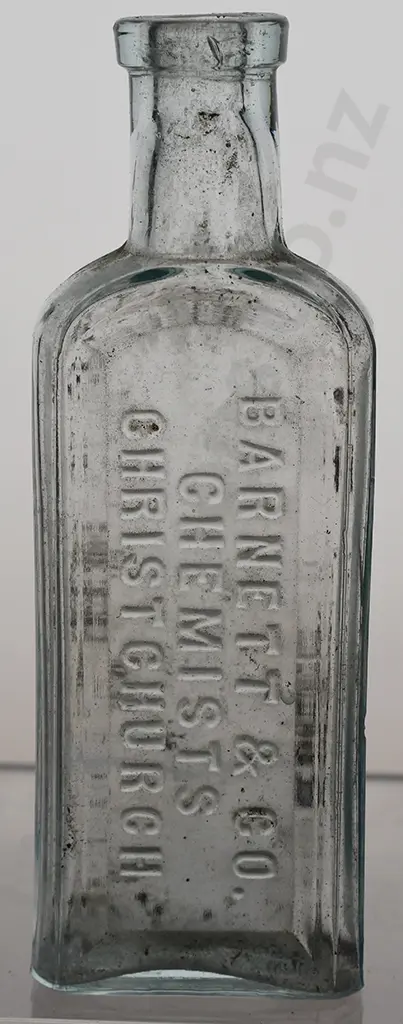 2 CHRISTCHURCH CHEMIST BOTTLES Image 1++