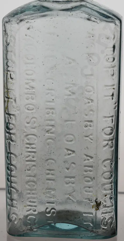 2 CHRISTCHURCH CHEMIST BOTTLES Image 1++