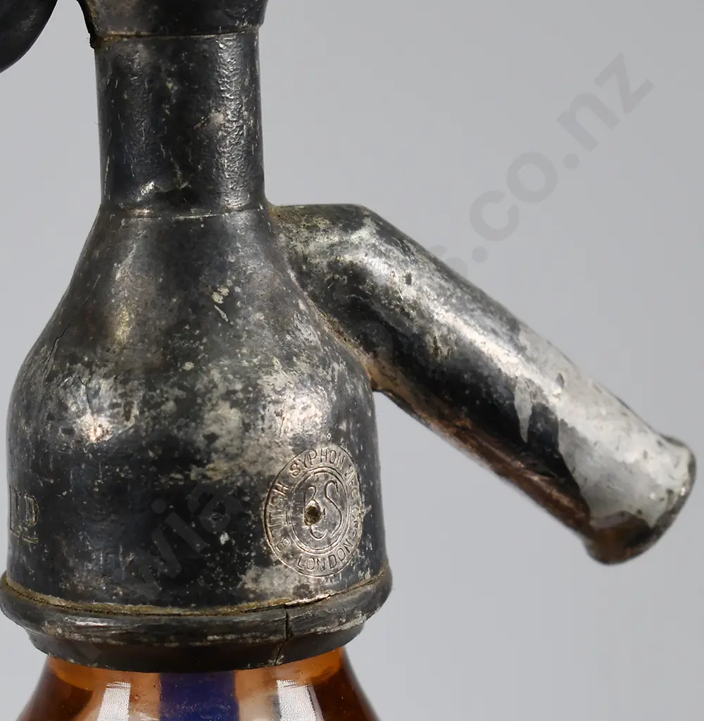 INNES AUCKLAND & HAMILTON APRICOT SYPHON Image 1++