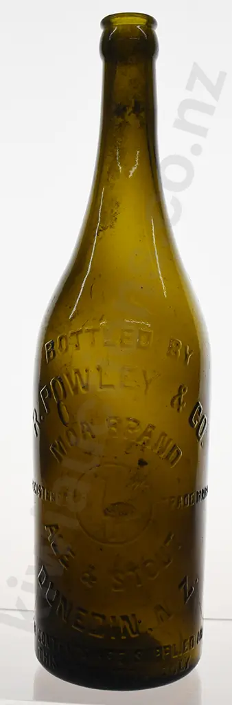 POWLEY & CO DUNEDIN CROWN TOP BEER Image 1++