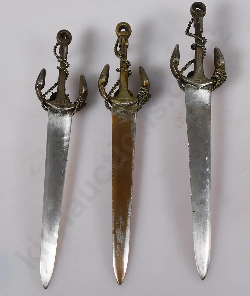 SHIIPPING THEMED LETTER OPENERS, WANHANELLA, MONOWAI, ORONSAY Image 1++
