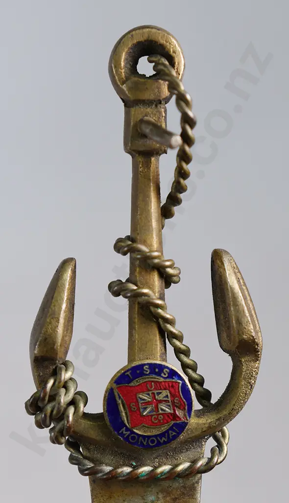 SHIIPPING THEMED LETTER OPENERS, WANHANELLA, MONOWAI, ORONSAY Image 1++