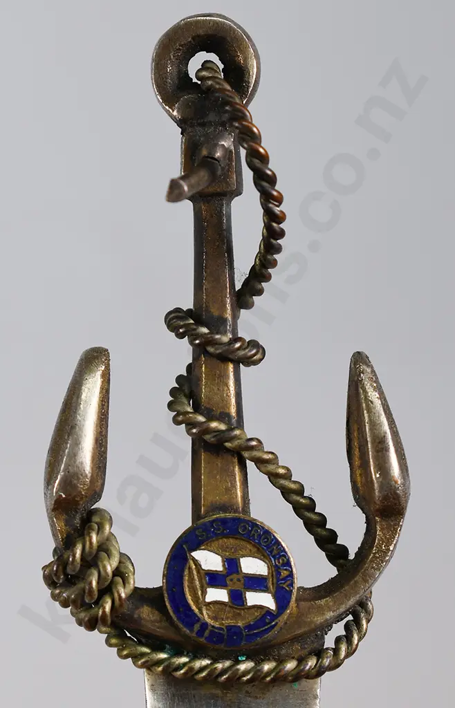 SHIIPPING THEMED LETTER OPENERS, WANHANELLA, MONOWAI, ORONSAY Image 1++