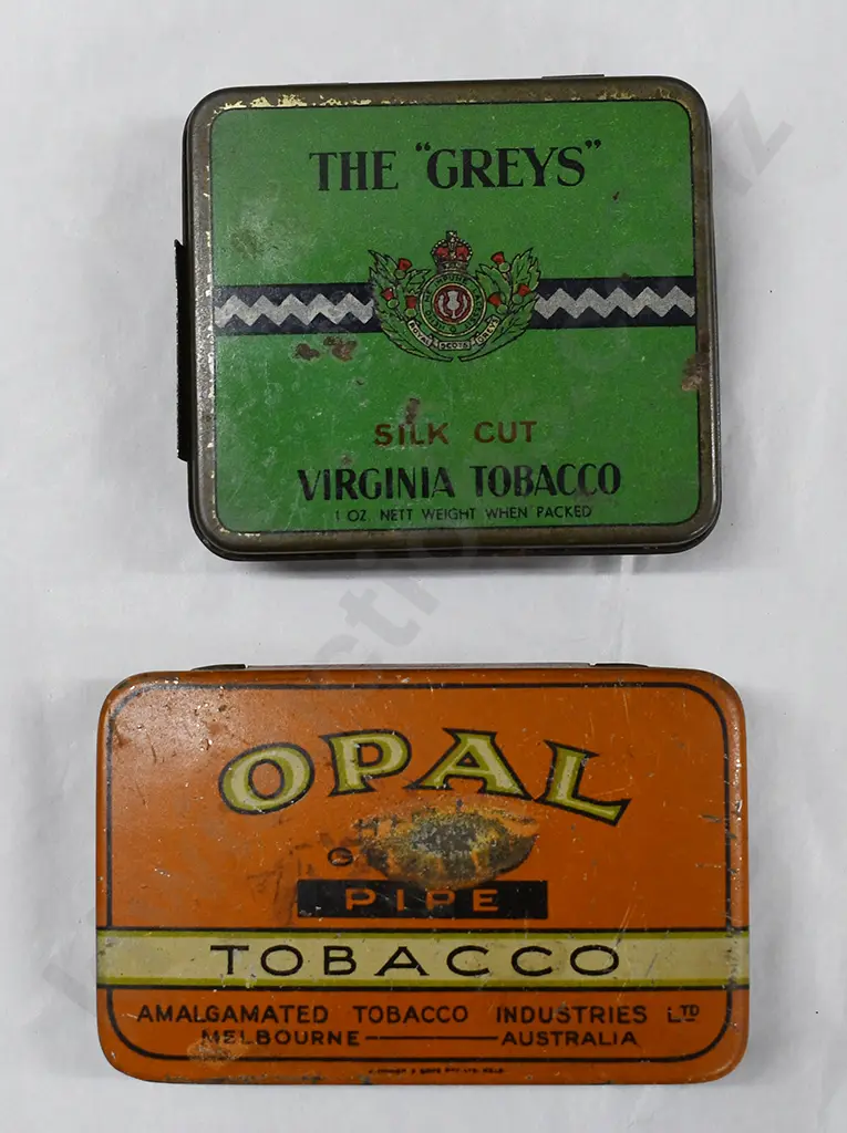 ASSORTED TOBACCO TINS Image 1++