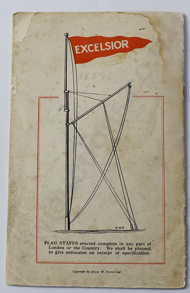 EXCELSIOR FLAGS BANNERS AND DECORATIONS TRADE CATALOGUE Image 1++