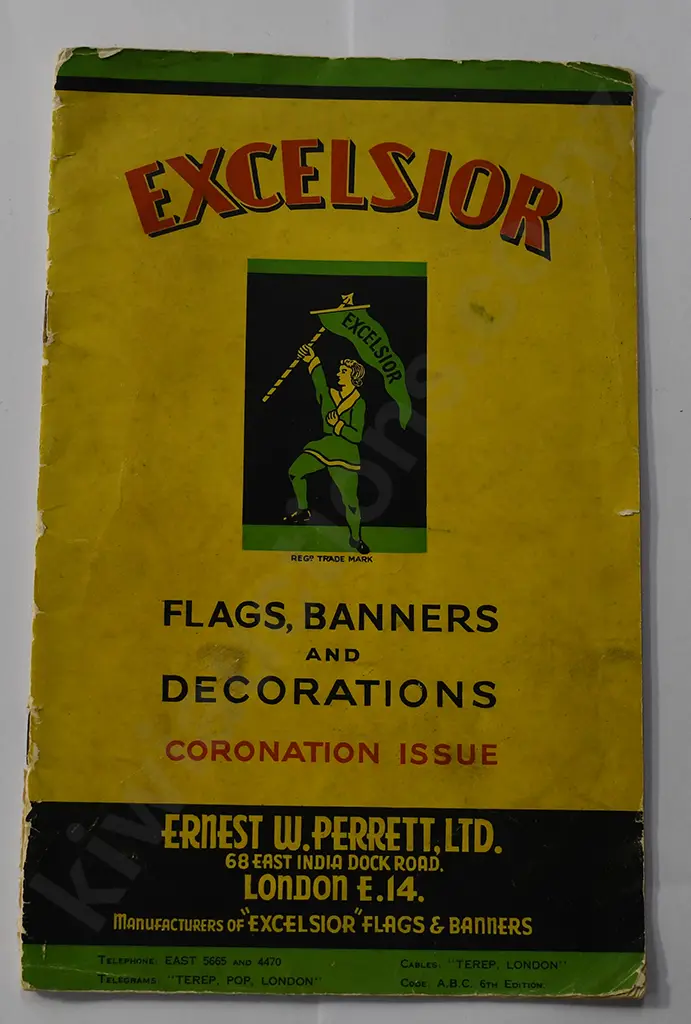 EXCELSIOR FLAGS BANNERS AND DECORATIONS TRADE CATALOGUE Image 1++