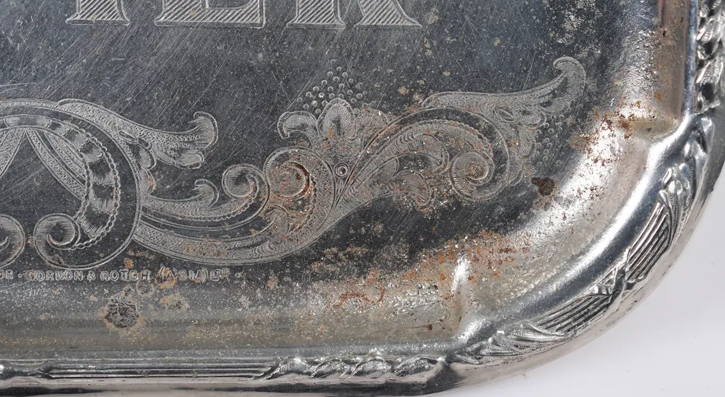 PLOWMAN & SONS NAPIER SERVING TRAY Image 1++