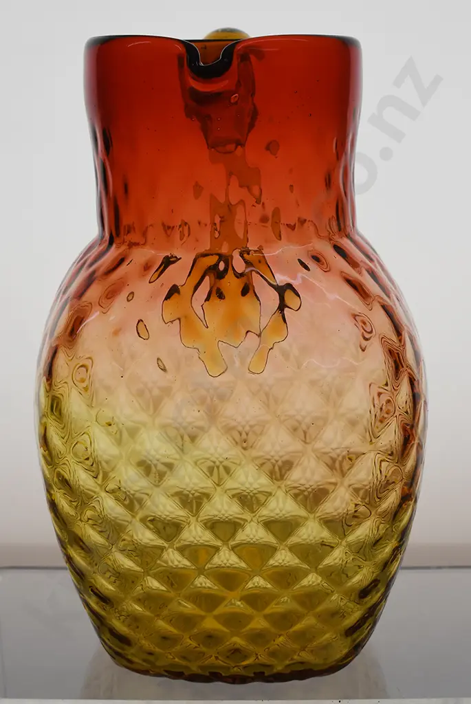 AMBERINA GLASS JUG Image 1++
